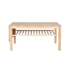 Haslev Sofabord 4C m. klap og hylde - Eg/Olie