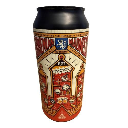 Mad Scientist – Bohemian Madness 2026 EDT – Czech-Style Lager – 0,44 l. – 4,9%