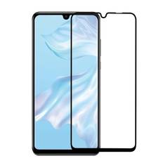 Heltäckande Härdat Glas Skärmskydd Huawei P30 Pro svart