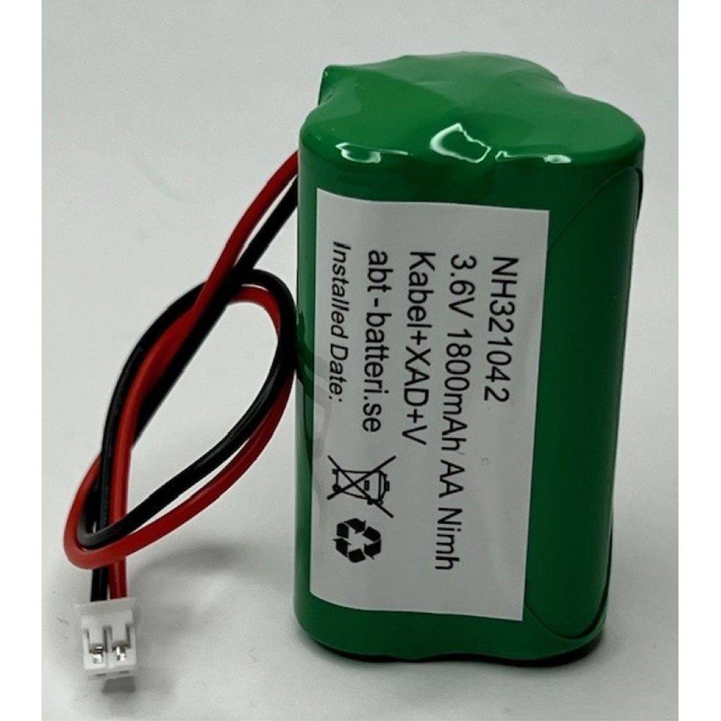 Ni-MH Batteripaket 3,6V 1800mAh AA HT Pyramid XAD+V NH321042