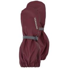 Didriksons Regnvantar m. Fleece - PU - Pileglove - Anemonröd - Didriksons - 2 år (92) - Vantar