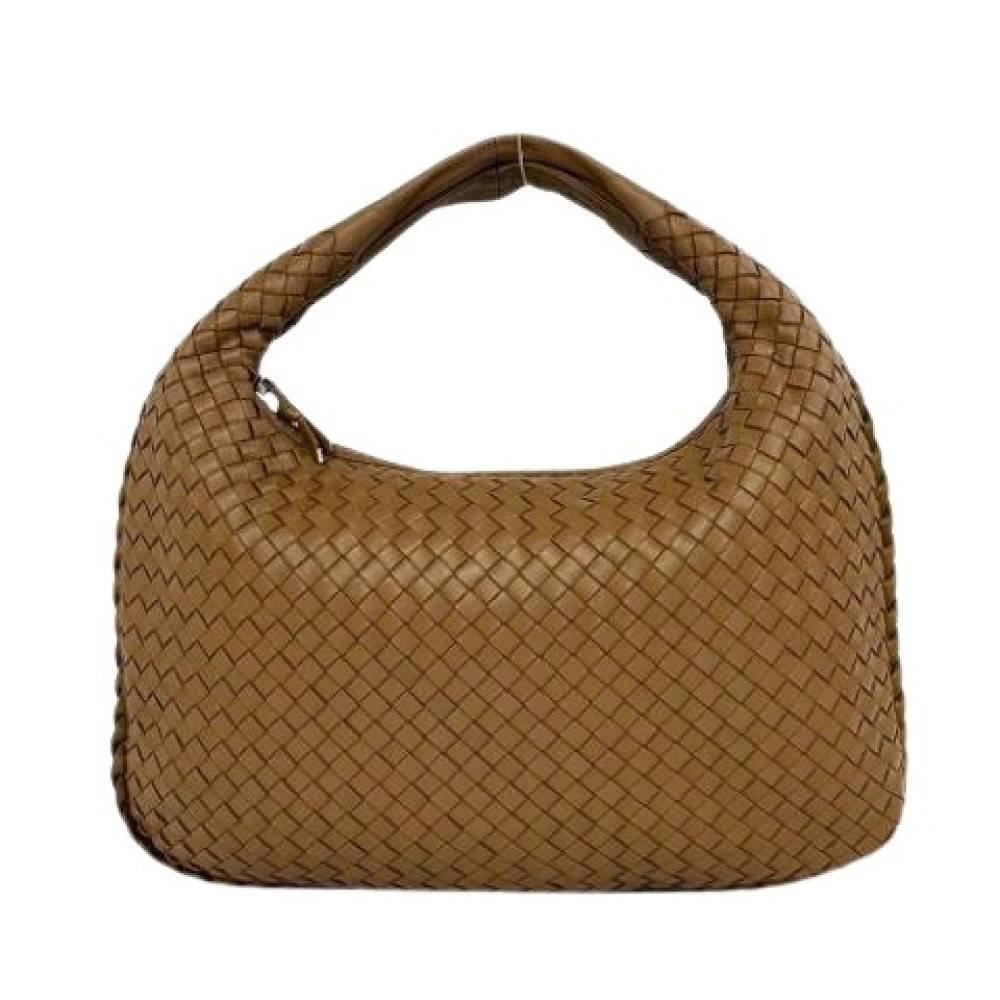 Bottega Veneta Vintage Pre-owned Vintage Skuldertaske - Vintage - Dame - Brun - ONE SIZE - Uld