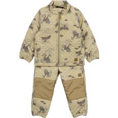 Mikk-Line Thermal+ Set AOP Str 104 - Kelp Termojakker Polyester hos Magasin