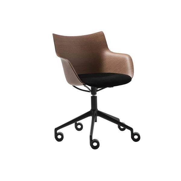 Kartell Q/Wood kontorstol