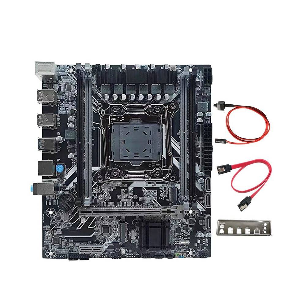 X99 DDR4 Motherboard H81/B85 Chip LGA 2011-3 Gigabit Ethernet M.2 NVME Supports 4X DDR4 RAM X99H667 Desktop Motherboard