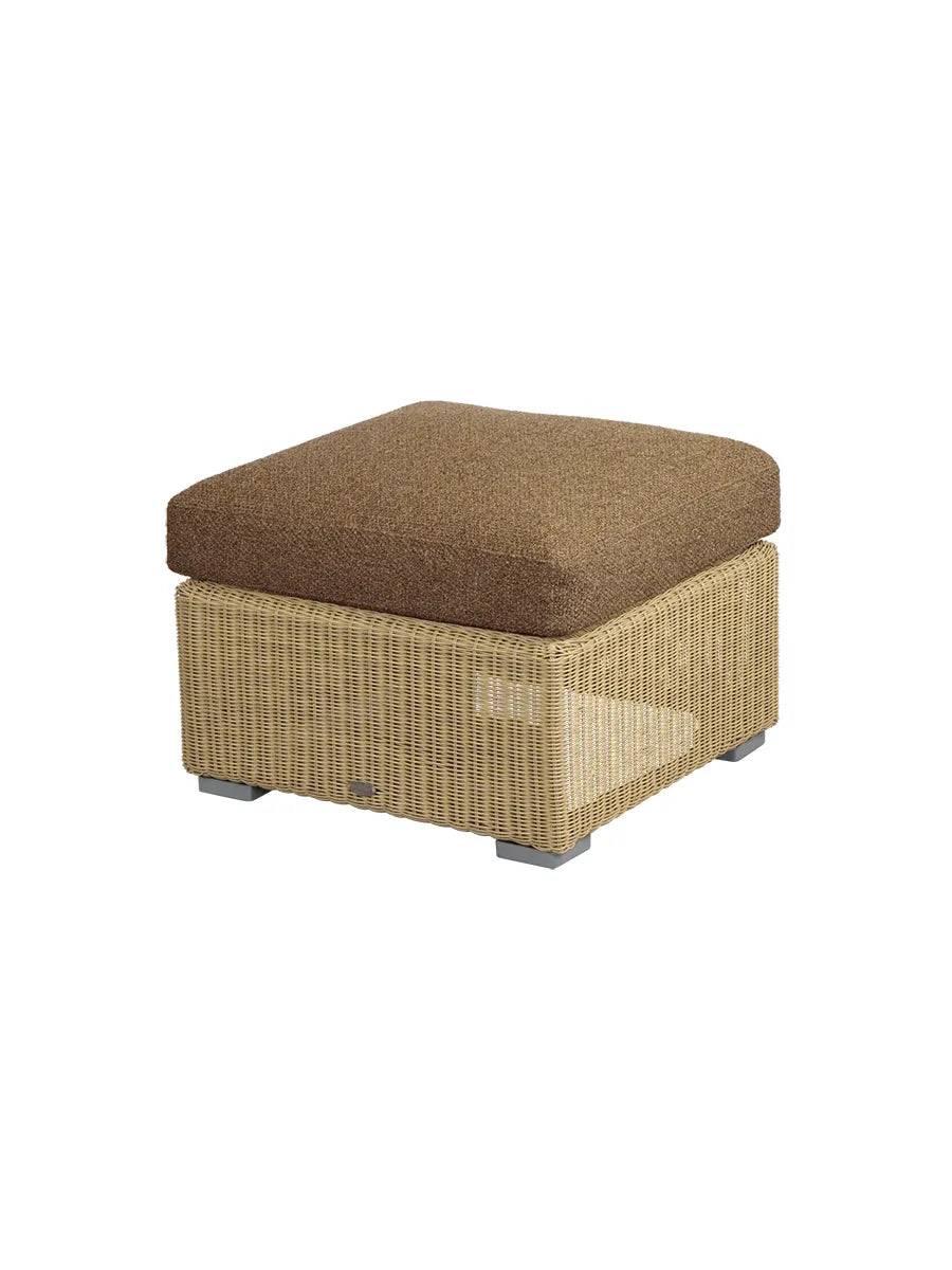 Hynde til Chester Fodskammel fra Cane-line Umber Brown, Cane-line Rise - Jacobsen Plus