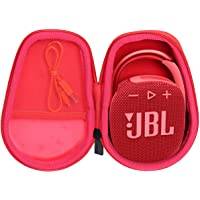 co2CREA Hårt resefodral fodral för JBL Clip 5/4 Bluetooth-högtalare