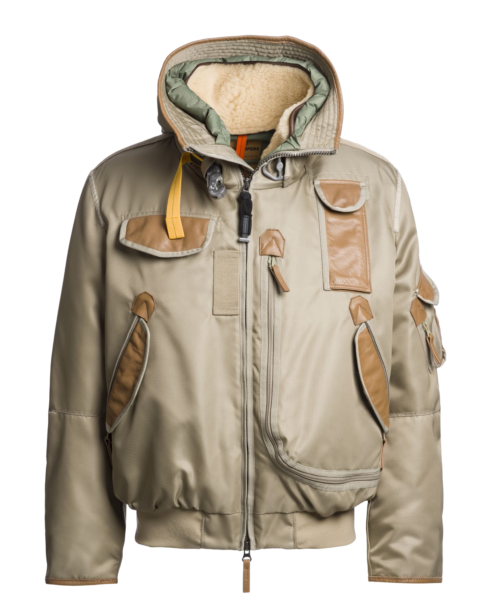 Gobi 20Th Hooded Down Bomber M Muted Khaki (S).