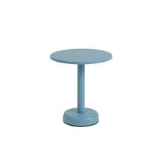 Muuto Linear Steel Cafe Havebord Pale Blue Ø42, H47
