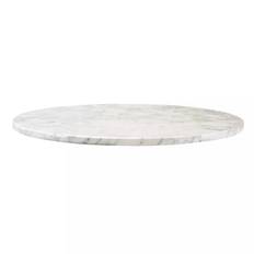 Bordsskiva Carrara marmor polerad (60 diameter cm)
