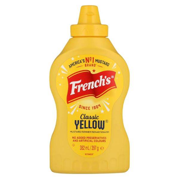 French's Yellow Mustard 397g Zelected