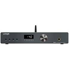 LOXJIE Hi-Res D40 DAC & hörlursförstärkare, 2xES9068AS Chip, USB/Optisk/Koaxial/AES (EBU)/Bluetooth/I²s-ingång, MQA LDAC 24bit/96kHz, APTX, SBC, AAC, THD+N -122dB OPA1612