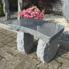 Buet granit bænk 60 cm.