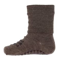 GoBabyGo Skridsikre Strømper - Uld - Chestnut - GoBabyGo - 27/30 - Strømper