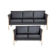 Denver LUX 3+2 pers. sofas�t - stof/l�der