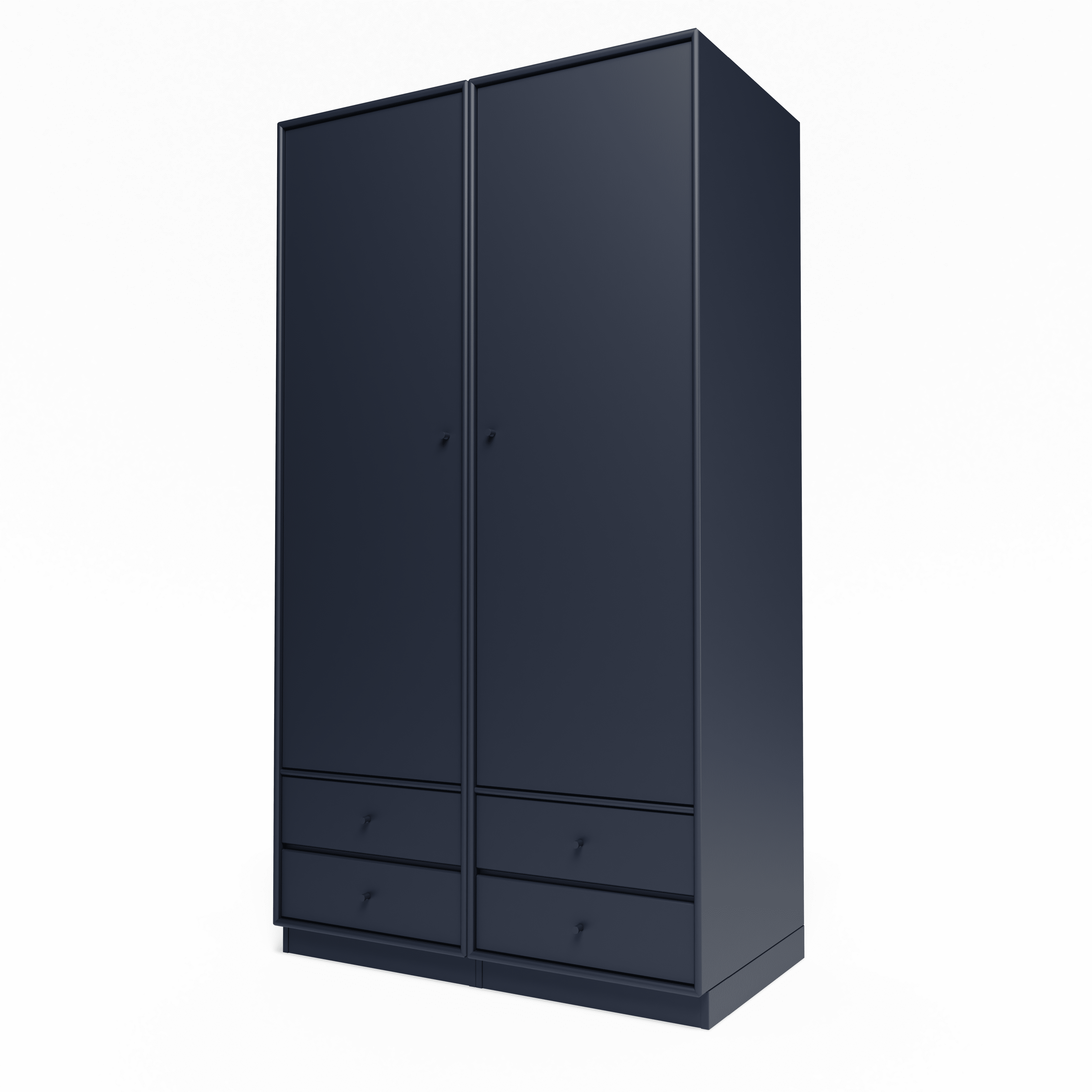 Attire IV garderobe, inkl. sokkel 7 cm fra Montana Shadow - Jacobsen Plus