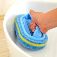 Sponge Cleaning Brush Hand Tools Wipes Decontamination Useful Things For Home Kitchen Bathroom Wall Glass Tiles Cleaning grön