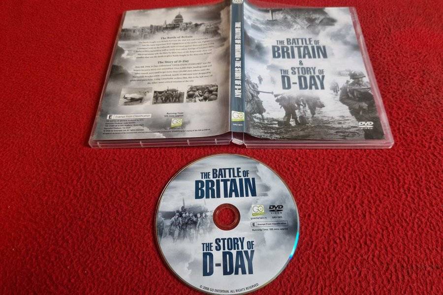 THE BATTLE OF BRITAIN & THE STORY OF D-DAY DVD