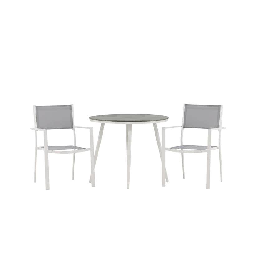 Cafégrupp Venture Home Break Ø90 cm med 2 Copacabana Stolar