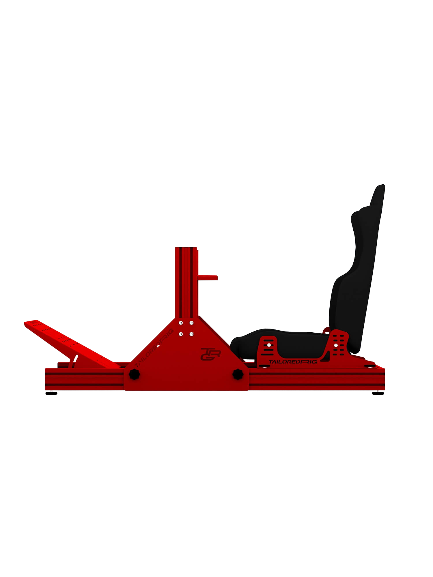 Sim Rig SRR1000 - Rosso Corsa Rot (RAL 3000) / Ja / Front Mount - Asetek