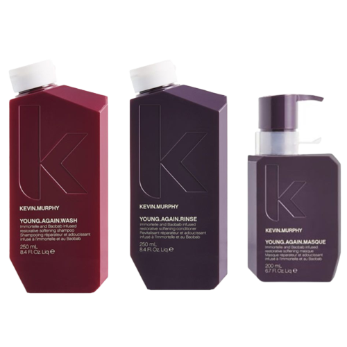 Young Again Bundle Wash 250 ml & Rinse 250 ml & Masque 200 ml