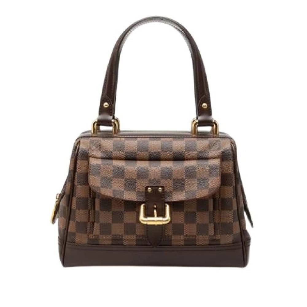 Louis Vuitton Vintage Pre-owned Knightsbridge Håndtaske - Vintage - Dame - Brun - ONE SIZE - Læder