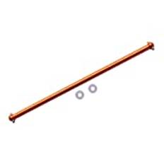 Tamiya TT-02 Upgrade Parts Aluminium Main Shaft - 1Pc Orange