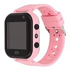 Barn Intelligent Voice Watch IP67 Call Positioning Pekskärm Fotografi Vattentät Studentklocka Färg 2G Telefon Barn Smart Watch (Rosa)