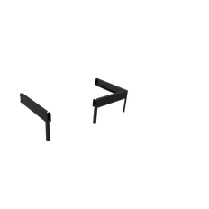 Halls F06446 Fundament 0,9 m², svart