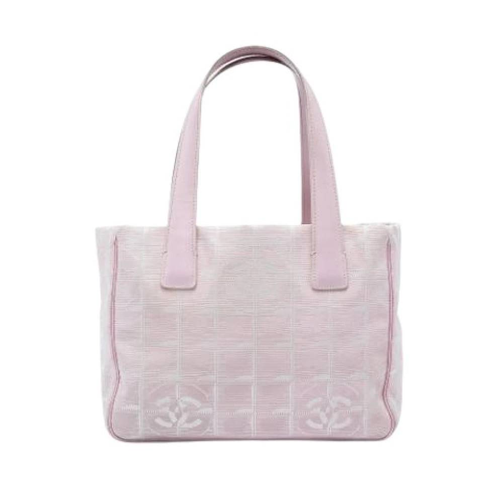 Chanel Vintage Pre-owned Vintage Tote Bag - Vintage - Dame - Lyserød - ONE SIZE - Læder