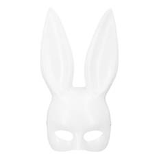 Halvmaske Kanin Hvid - One size