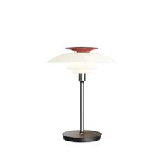 PH 80 Portable Bordlampe - Opal Hvid/Krom