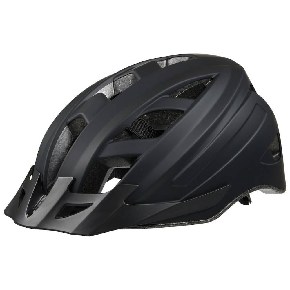 Urban, Cykelhjelm m/LED, sort, 52-59 cm (På lager i butik)