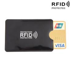 RFID-blockerande kortskydd-ID - Svart