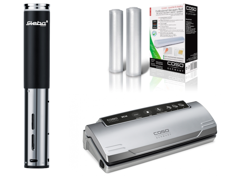 Steba SV60 Sous Vide Stav + Caso Vakuumförpackare