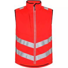 Engel Safety softshell väst, Varsel Röd (3XL)