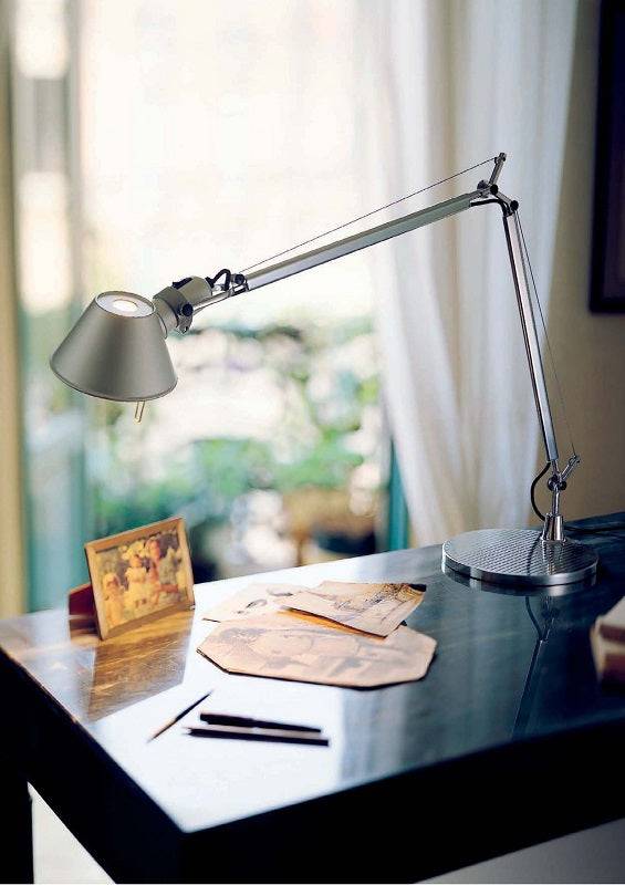 Tolomeo Micro bordlampe Artemide - Med bordklemme / Blå