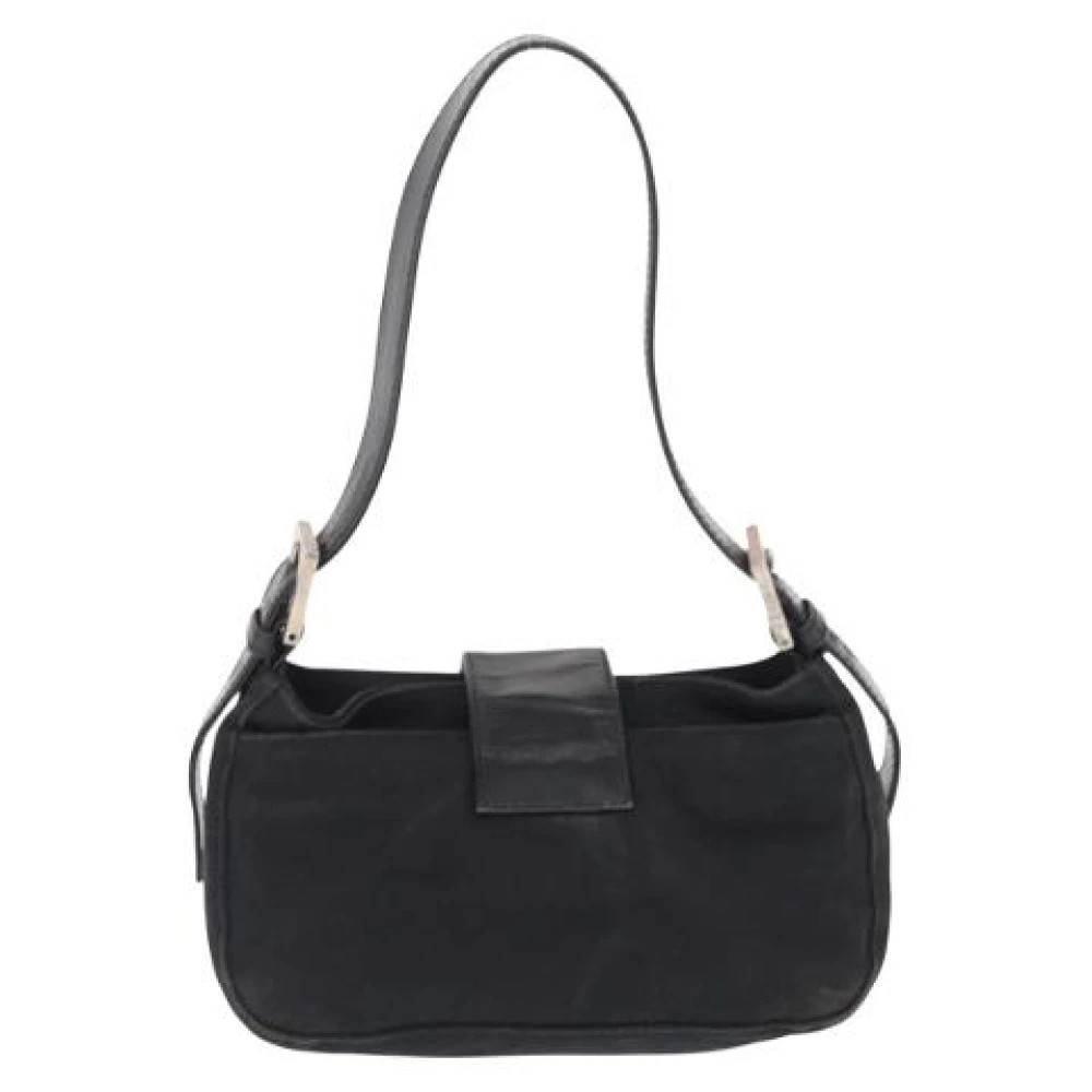 Fendi Vintage Pre-owned Shoulder Bag - Vintage - Dame - Sort - ONE SIZE - Uld