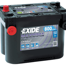 Exide AGM Spiralcelle-startbatteri 12V 50Ah 800A/EN