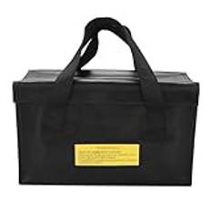 QANYEGN Explosionssäker Lipo Battery Safe Bag, Lipo Battery Brandsäker Explosionssäker väska, Stora utrymmesladdningsbatterier Förvaringspåsar