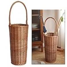 Generic Umbrella storage,Umbrella holder for entryway,Umbrella bucket,Rattan design, simple style, hand-woven, practical and beautiful, suitable for home and commercial entrances and other scenes