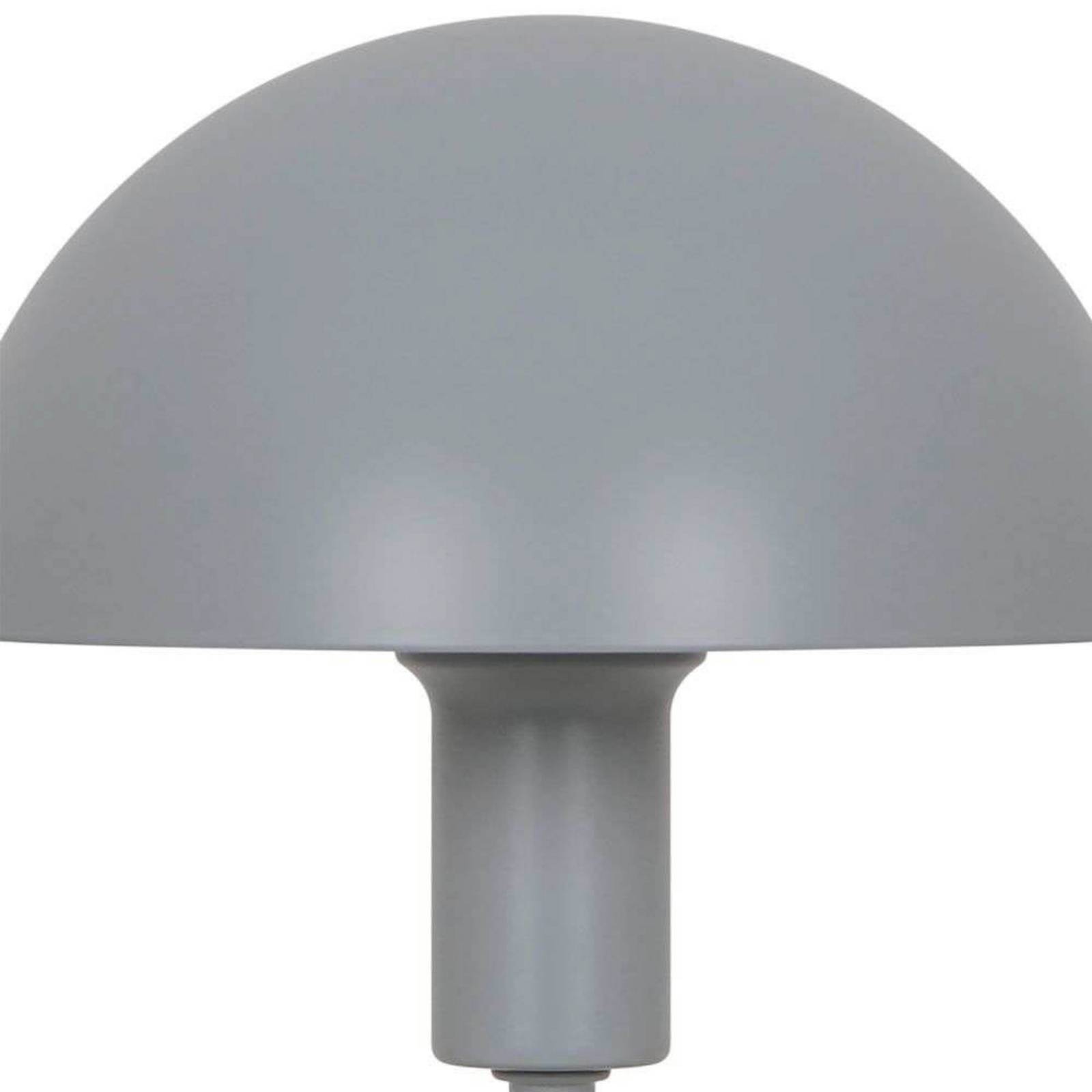 Nordlux Bordslampa Ellen mini, Aluminium / grå / zink, Vardagsrum / matsal, Metall, Skandinavisk, Bordslampa