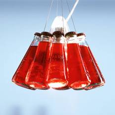 Ingo Maurer Designer hængelampe Campari Light, dæmpbar, Rød, Stue/spisestue, Glas, Design