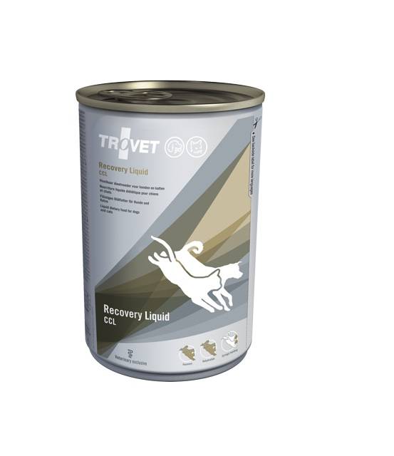 TROVET Recovery Liquid CCL Konvalescent för hundar och katter 400 g