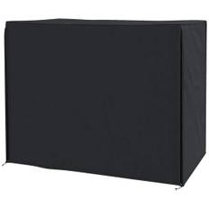 Hollywood Gyngebetræk Vandtæt beskyttelsesbetræk til havegynge med UV-beskyttelse Oxford Sort 220 x 125 x 172 cm