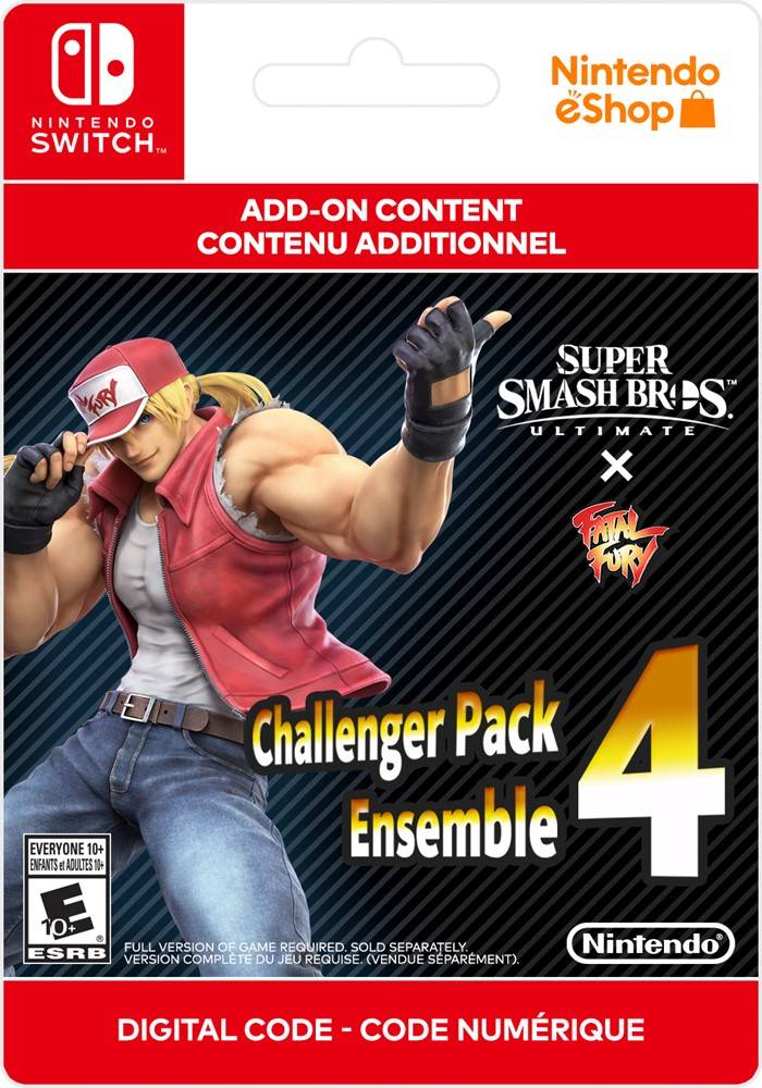 Super Smash Bros. Ultimate - CHALLENGER PACK 4 DLC EU Nintendo Switch (Digital download)