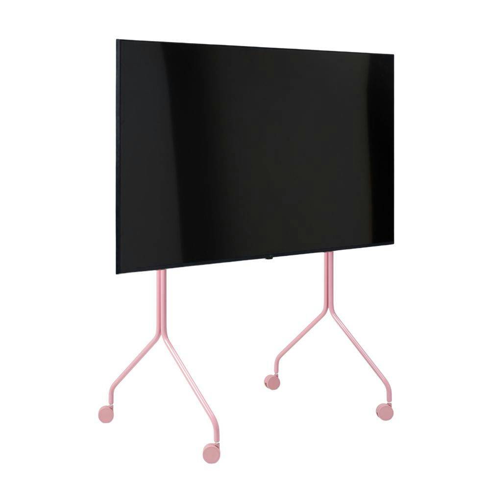 Pedestal Moon Rollin' Tall TV-stander m. Hjul Bubble Gum