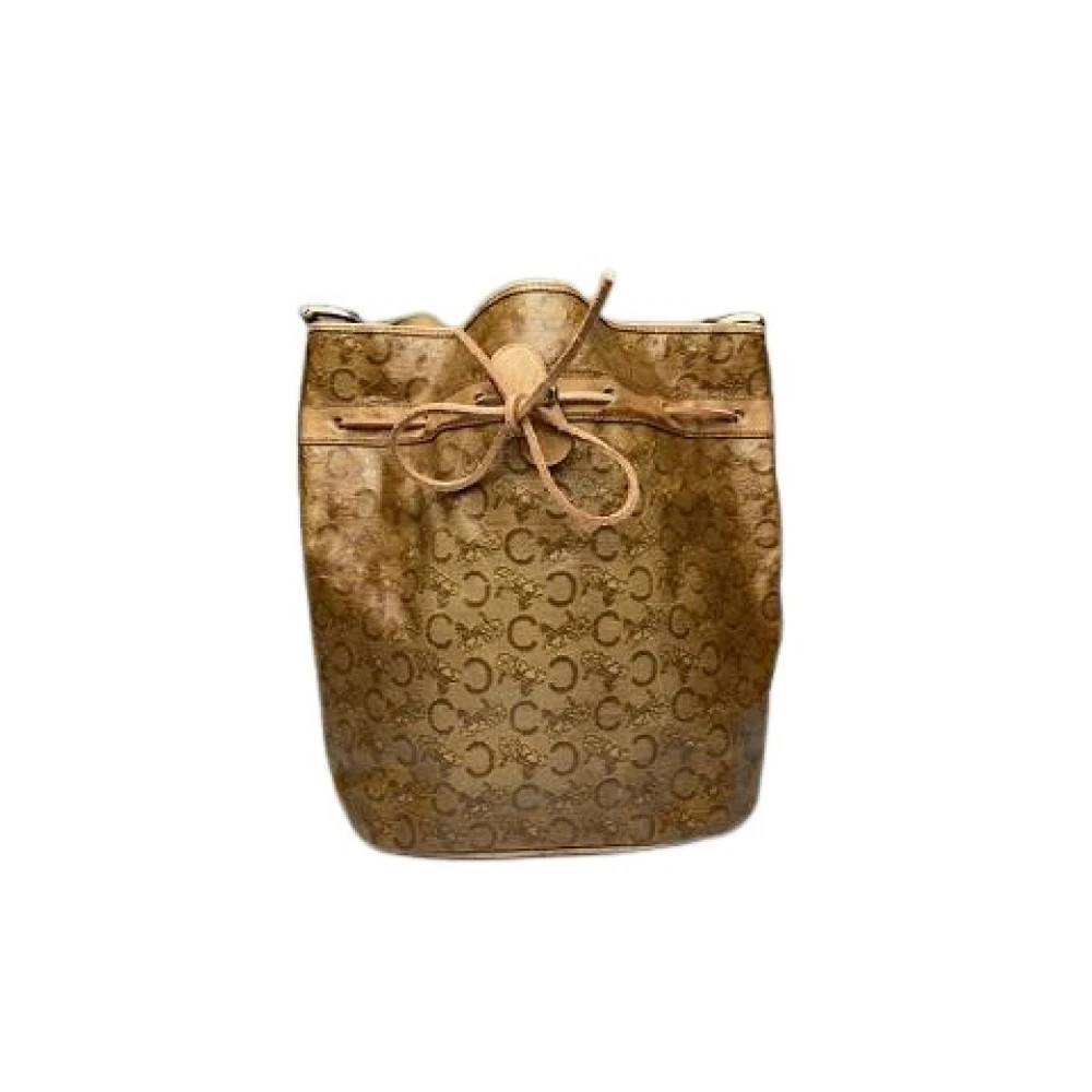 Celine Vintage Pre-owned Bucket Bag - Vintage - Dame - Brun - ONE SIZE - Læder