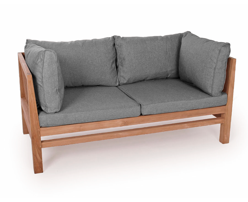 Colorado EASY DRY Teak Sofa 2 pers. - Grå