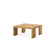 New Works Tenon Side Table Large Natural Oak